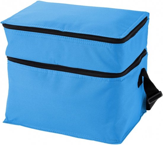 Koeltas 14.7 Liter - Blauw - 2 compartimenten - 30 x 25 x 20 cm - Polyester van Totalgear — afbeelding 2
