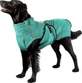 Hondenbadjas - Chillcoat - Microvezel - Aquablauw - SuperFurDogs - XXS