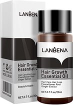 Lanbena - Haargroei - Baardgroei - Hair Growth Essential Oil - Haargroei Serum Versneller