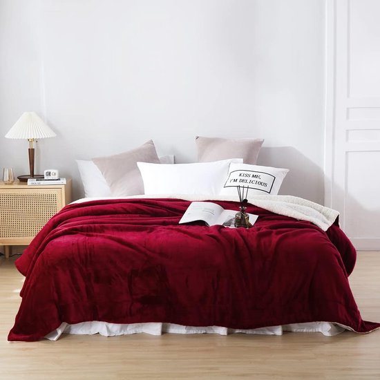 Exclusivo Mezcla Fleece Deken voor bed, super zacht en Exclusivo Mezcla Fleece Deken voor bed, super zacht en