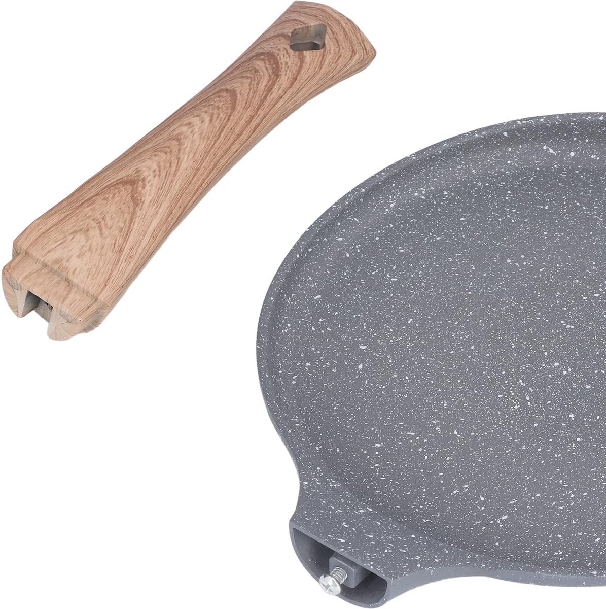 Comal para tortilla's, 7,5 × 6 inch anti-aanbak pannenkoek bakplaat Comal para tortilla's, 7,5 × 6 inch anti-aanbak pannenkoek bakplaat