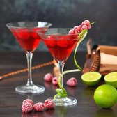 Martini Cocktail Glazen | Set of 6 | 150 ML | Elite Collectie | Perfect voor Thuis, Restaurants en Feesten | Vaatwasser Veilig
