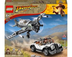foto van LEGO Indiana Jones Gevechtsvliegtuig Achtervolging Vliegtuig Speelgoed - 77012