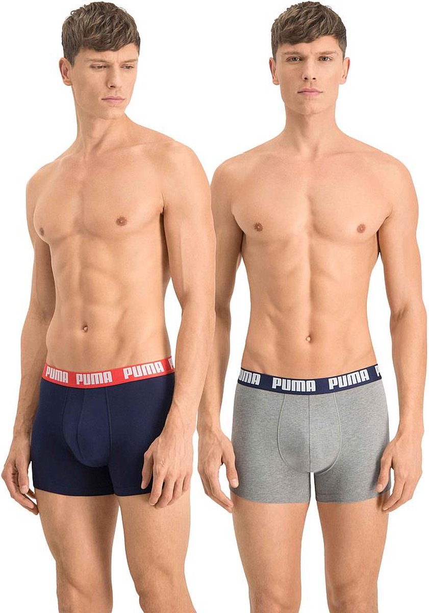 Bol.com PUMA BASIC BOXER Mannen 2P - Maat M aanbieding