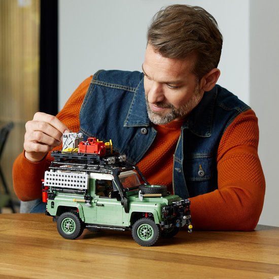 LEGO Icons Land Rover Classic Defender 90 Auto Model Bouwpakket voor Volwassenen - 10317