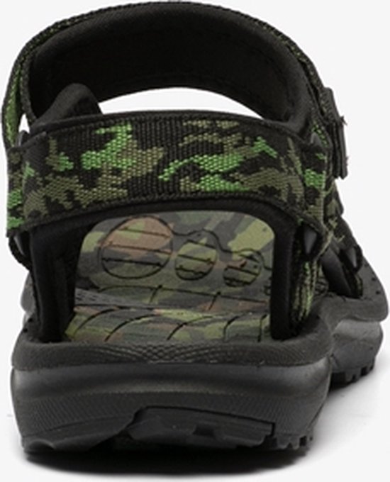 Scapino jongens sandalen met camouflageprint Zwart Maat 34 bol