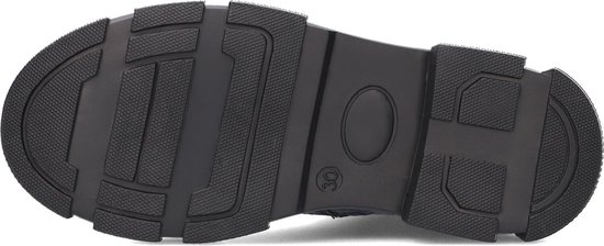 Vingino Jennifer Bottes à lacets - Bottes femmes avec Lacets - Filles - Zwart - Taille 35