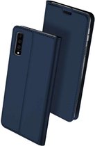 Samsung Galaxy A7 (2018) Wallet Hoesje Slimline - Navy