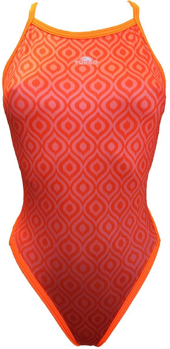 Turbo Wish Zwemkleding Rood S Vrouw Orange