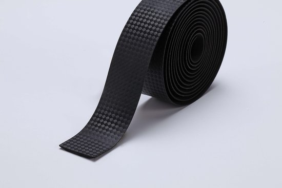 Ruban De Guidon BBB RaceRibbon Carbon BHT-04 – 200 X 3 Cm, Antidérapant, Durable, Avec Bouchons Et Ruban De Finition