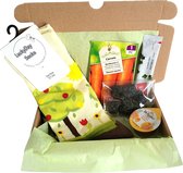 Cadeau box – Tuin – Moestuin - Verrassings Pakket – Gift box – Grappig - Cadeau voor vrouw man – Kado – Sokken - Verjaardag cadeau – Jarig -Geschenkdoos – LuckyDay Socks - Maat 37-44