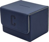CardStacks Blauw Deckbox -Kaartenbox Met Magneetsluiting-Deck Box-Opslagdoos-Flip n Tray Deck Case