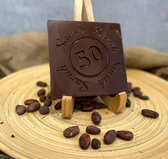 Chocolade tablet Sarah 50 jaar verjaardag cadeau - Chocolade Puur
