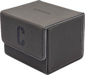 CardStacks Grijs Deckbox -Kaartenbox Met Magneetsluiting - Deck Box-Opslagdoos-Flip n Tray Deck Case