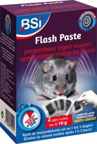 BSI - Flash Paste Pastalokaas - Muizengif - 40 g lokaas - 4x10 g
