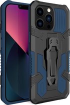GSMNed – iPhone 11 Pro – Sport – Luxe iPhone hoesje Blauw – Magneetaansluiting – Shockproof Blauw – Iphone 11 Pro