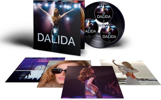Dalida coffret coll. 1 brd+ 1 dvd+ 1 Cd + 4 photos