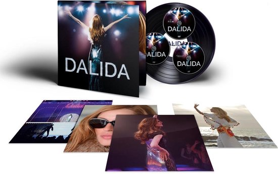Dalida coffret coll. 1 brd+ 1 dvd+ 1 Cd + 4 photos