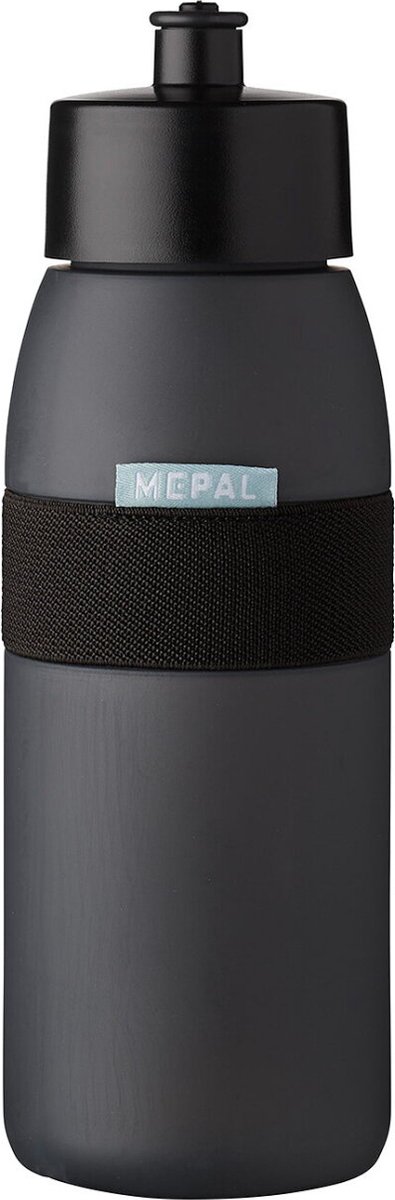 Mepal - Ellipse bidon - 500 ml - Sportbidon - Nordic black - Mepal