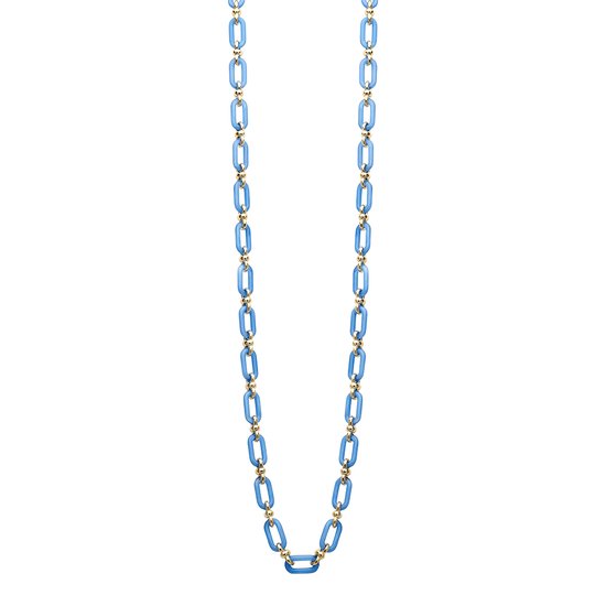 Les Cordes - PAN55LANG - Collier - Blauw - Hars - Juwelen - Sieraden - Dames