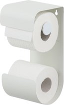 Sealskin Brix - Porte-rouleau papier toilette double - Blanc