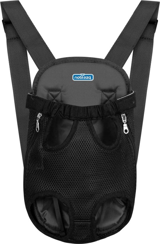 Pet backpack dog carry bag, adjustable pet front backpack for cats and dogs, backpack,...