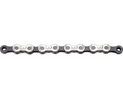 BBB Cycling PowerLine Fietsketting – 8 Speed Fietsketting Racefiets – 114 Schakels - Grijs en Vernikkeld Zilver – BCH-81