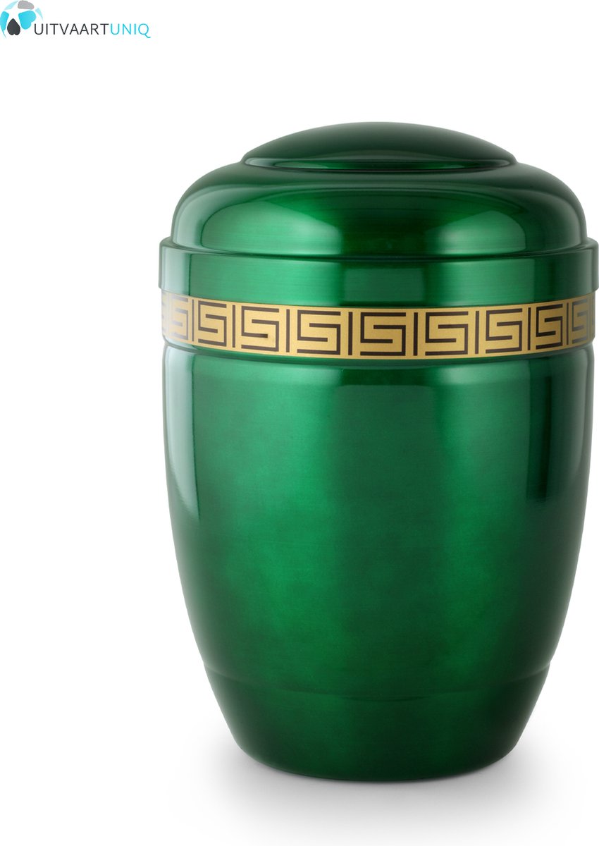 urn Groene asbus - staal