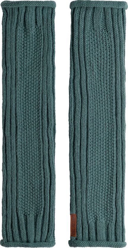 Knit Factory Kick Jambières - Chauffe-mollets pour femmes en laine - Pour l'automne et l'hiver - Laurel