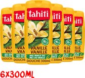 Gel douche à la vanille de Tahiti 6 x 300 ml - Pack économique