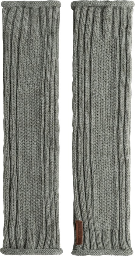 Knit Factory Kick Beenwarmers - Dames kuitwarmers gemaakt van wol - Voor de herfst en winter - Urban Green