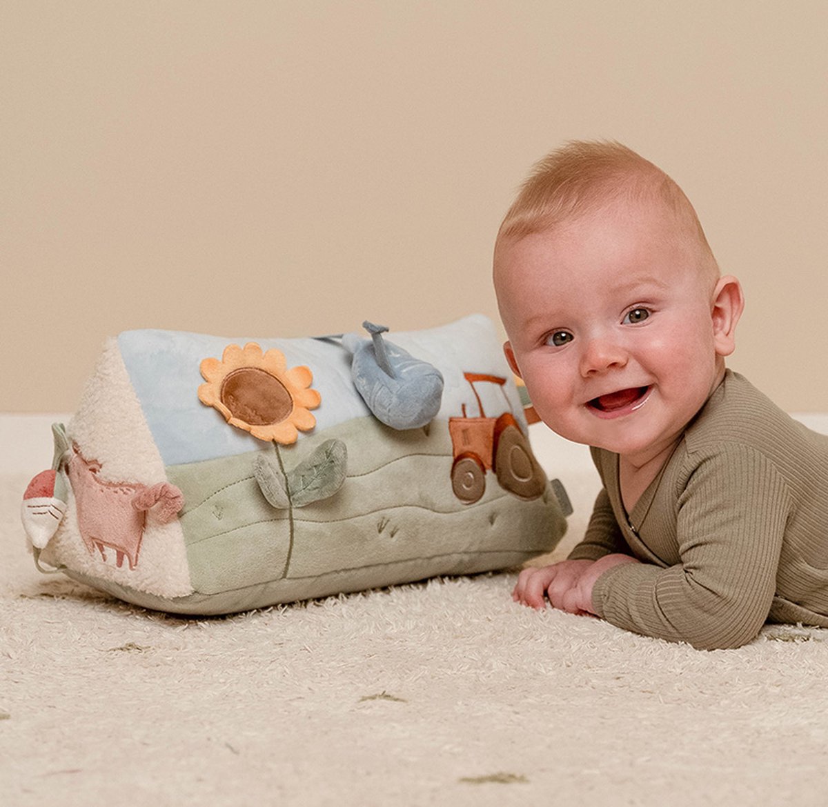 Little Dutch - Activiteitendriehoek - Little Farm - baby speelgoed — afbeelding 4