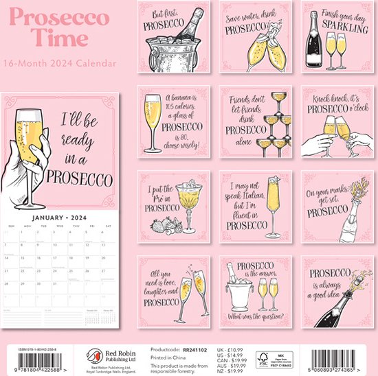 Prosecco Time Kalender 2024 bol