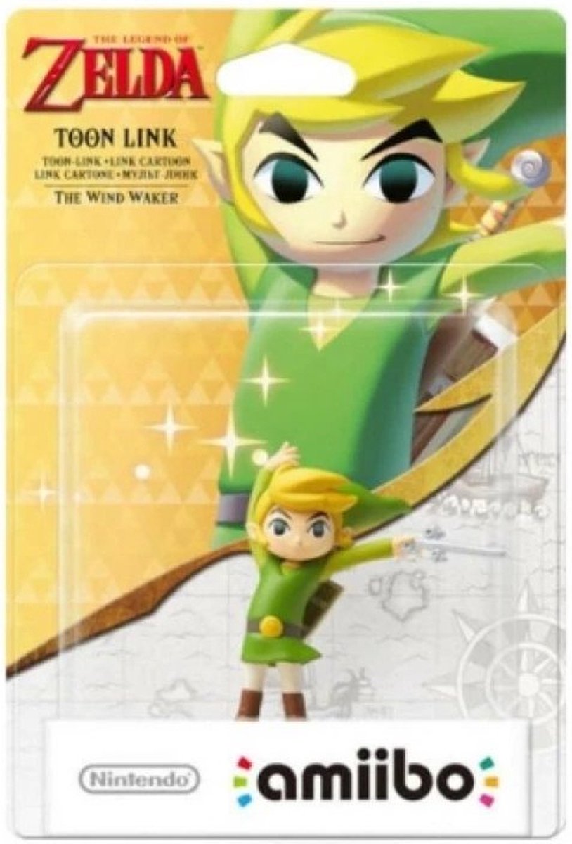 amiibo Zelda Collection - Toon Link (Wind Waker edition) - 3DS + Wii U + Switch - Nintendo