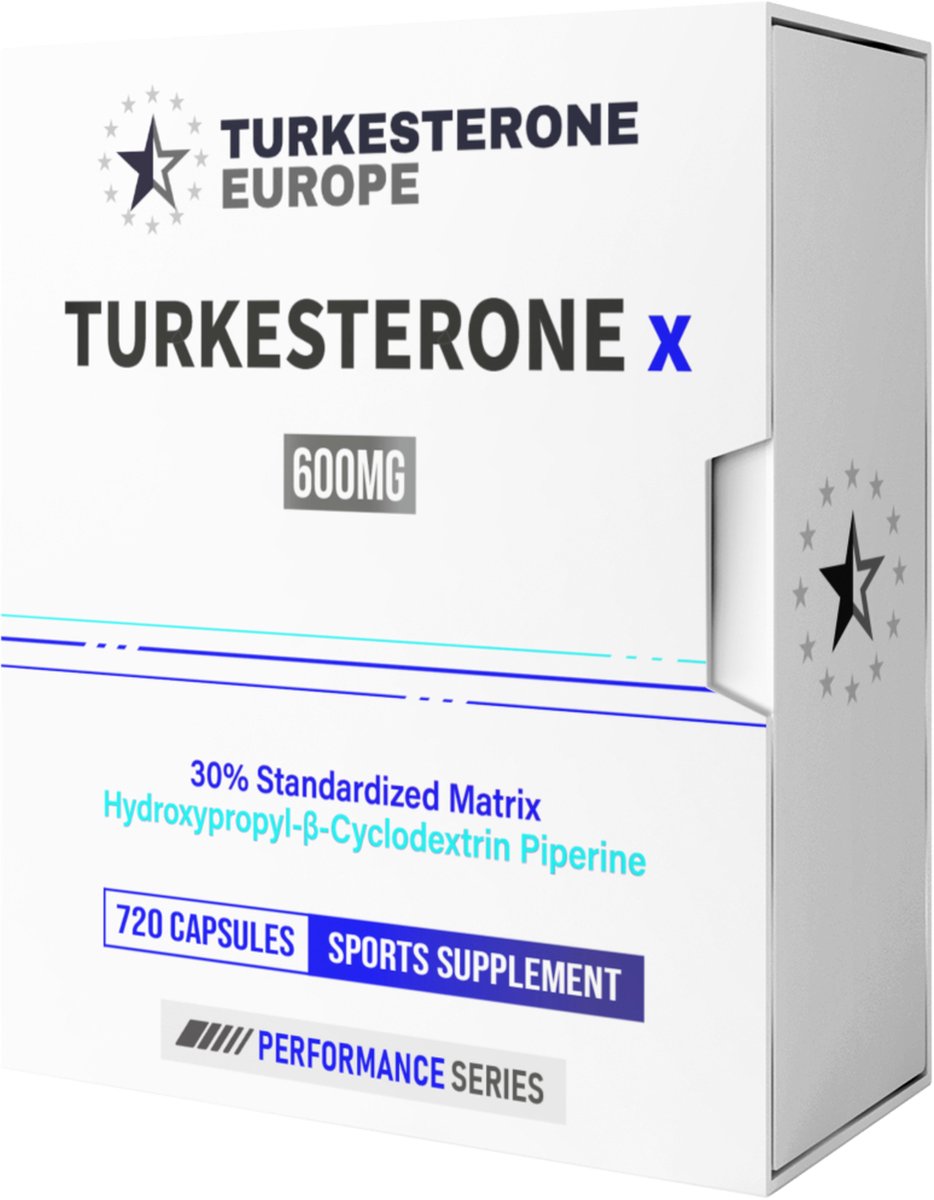 5 Pack - Turkesterone X 30% met HydroPerine™ - 300 Capsules (600mg)