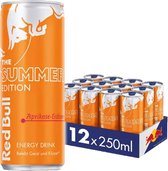 Red Bull - Summer Edition (Abrikoos Aardbei) - 12 x 250 ml.