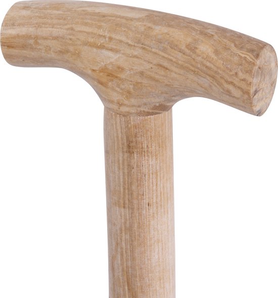 HomGar - Spitvork -Tuinvork - Mestvork - Stalvork - Bladvork - Hooivork - 4 tanden - Essenhouten steel 85 cm - Nu met GRATIS handschoenen van HomGar — afbeelding 2