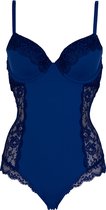 After Eden Body stocking in recycled lace Dames Body (lingerie) - Dark Blue - Maat 70C