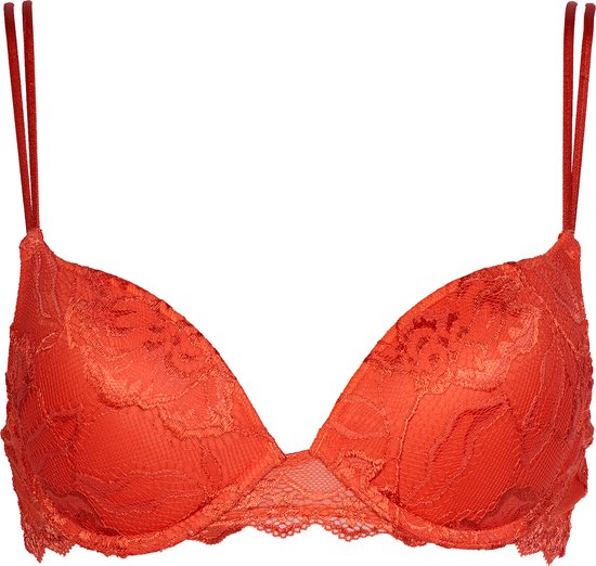 After Eden Anna Gel bra lace in recycled fabric Dames Beha - Brique - Maat 85C
