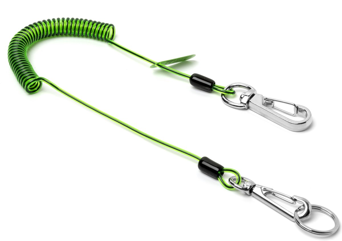 NLG lightweight coil tool lanyard