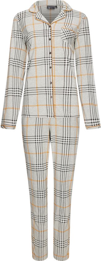 Pastunette Dames Pyjama Light Grey 36