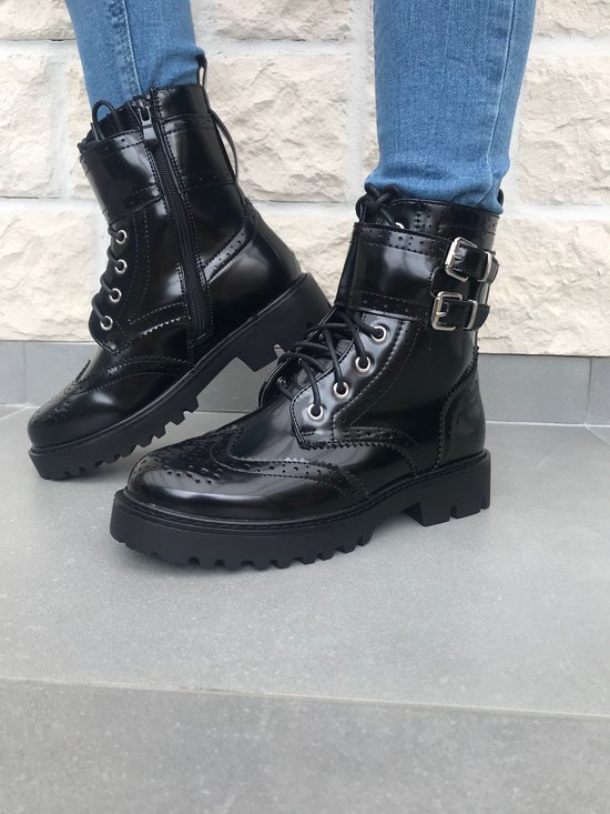 May Bottes pour femmes Noir - Chelsea boots - Bottines Zwart - Taille 38