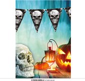Fiestas Guirca - Squelettes de ligne de drapeau (300 cm) - Halloween - Décoration Halloween - Décoration Halloween