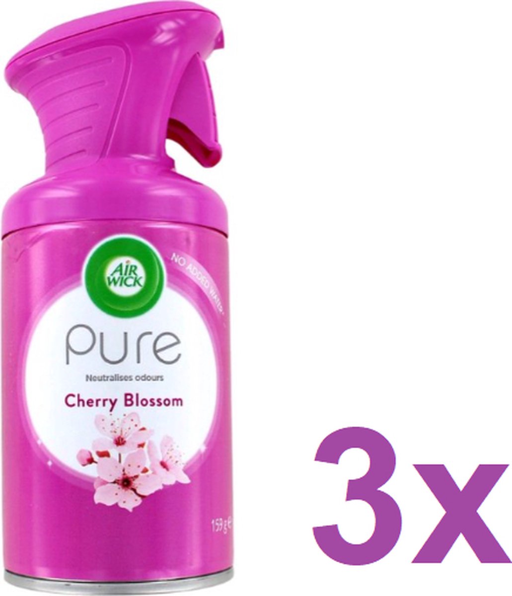 Air Wick Luchtverfrisser Spray - Pure Aziatische Kersenbloesem 250 ml x3