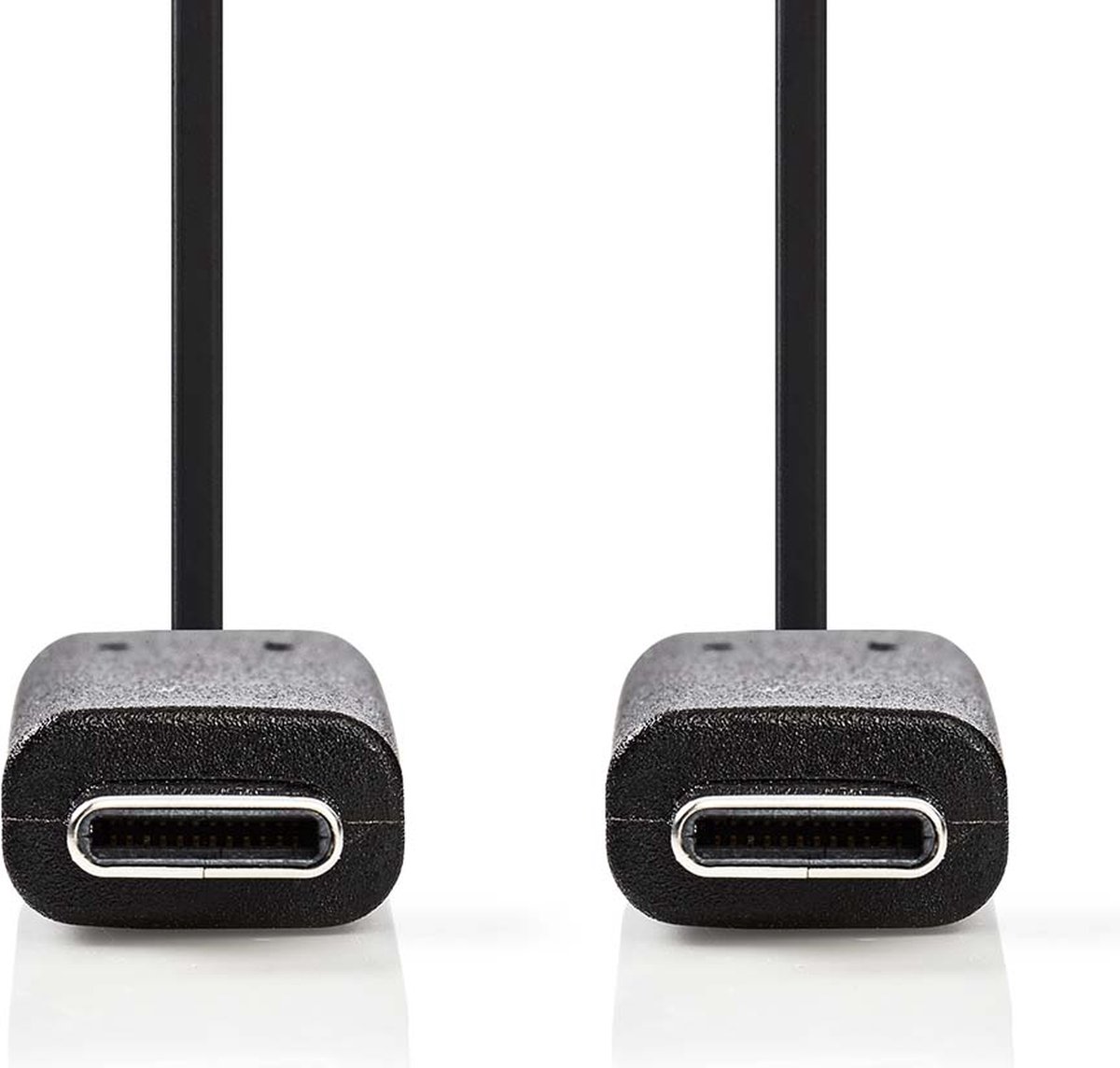 NEDIS CCGB64700BK10 USB-Kabel 1,00 m Zwart