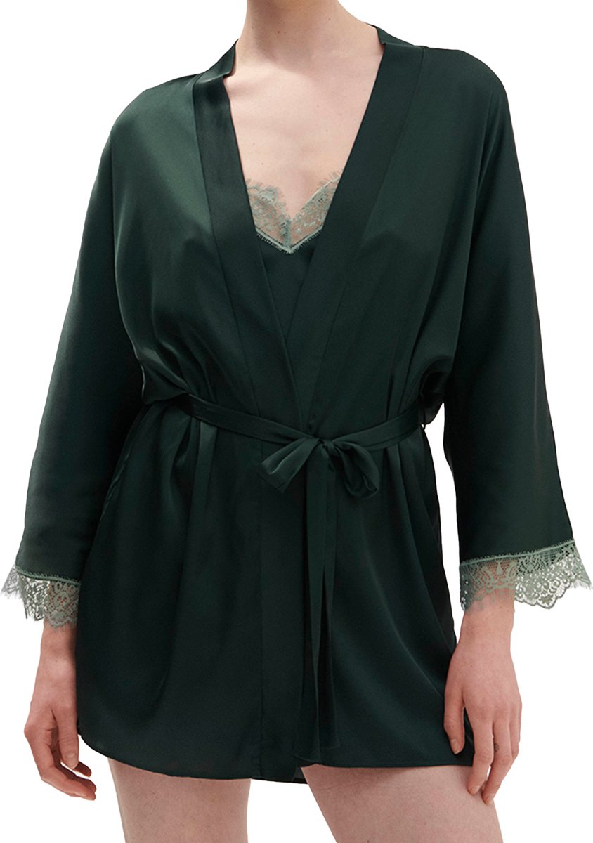 Simone Perele Dames kimono Satin Secrets
