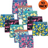 Boxershort Heren | 10 PACK | Katoen | Maat XL | Zomers Fruit | Multicolor | Ondergoed Heren | Onderbroeken Heren |