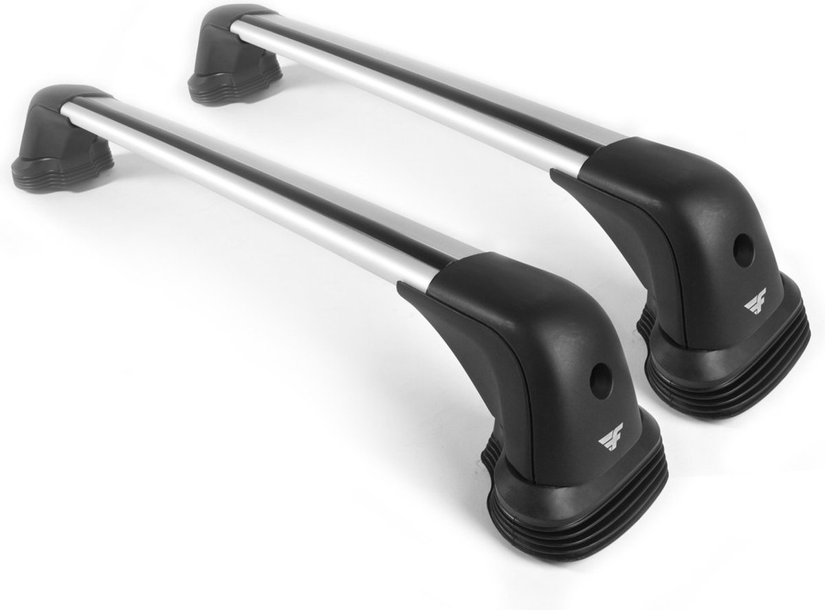 Dakdragers geschikt voor de Toyota Rav4 vanaf 2019 met fixpoints - Aluminium - Hoog laadvermogen 100kg - Wingbar Grijs - Merk Farad