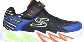 Skechers Flex-Glow Bolt Jongens Sneakers - Zwart/Blauw - Maat 28