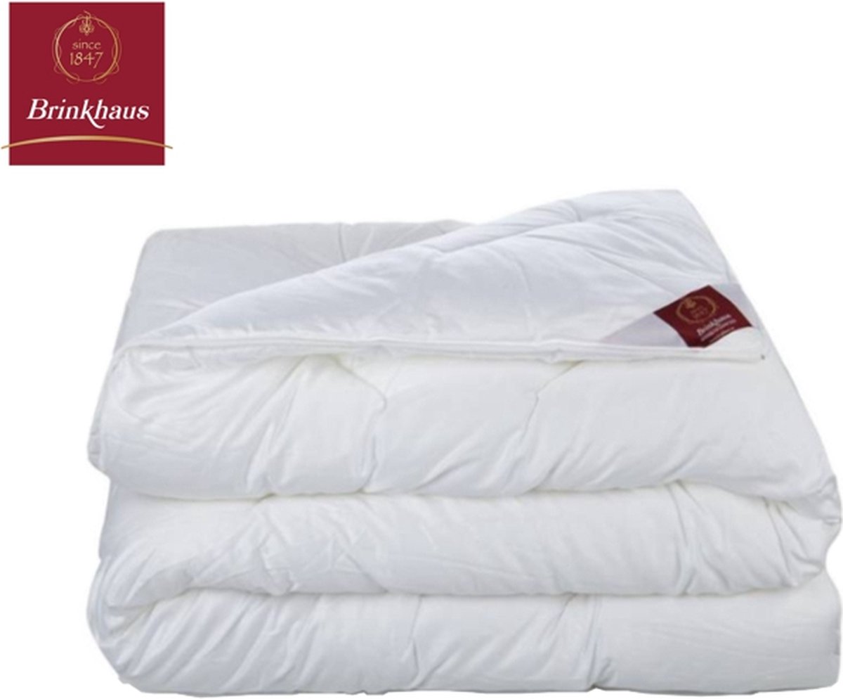 Brinkhaus Bauschi Lux® Zomer dekbed 260 x 220 cm | druk knopen | Thermofill® | 100% Mako-Katoen | incl. Draagtas